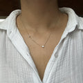 Floating Pear Necklace