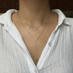 Dual Chain Solitaire & Drop Lariat