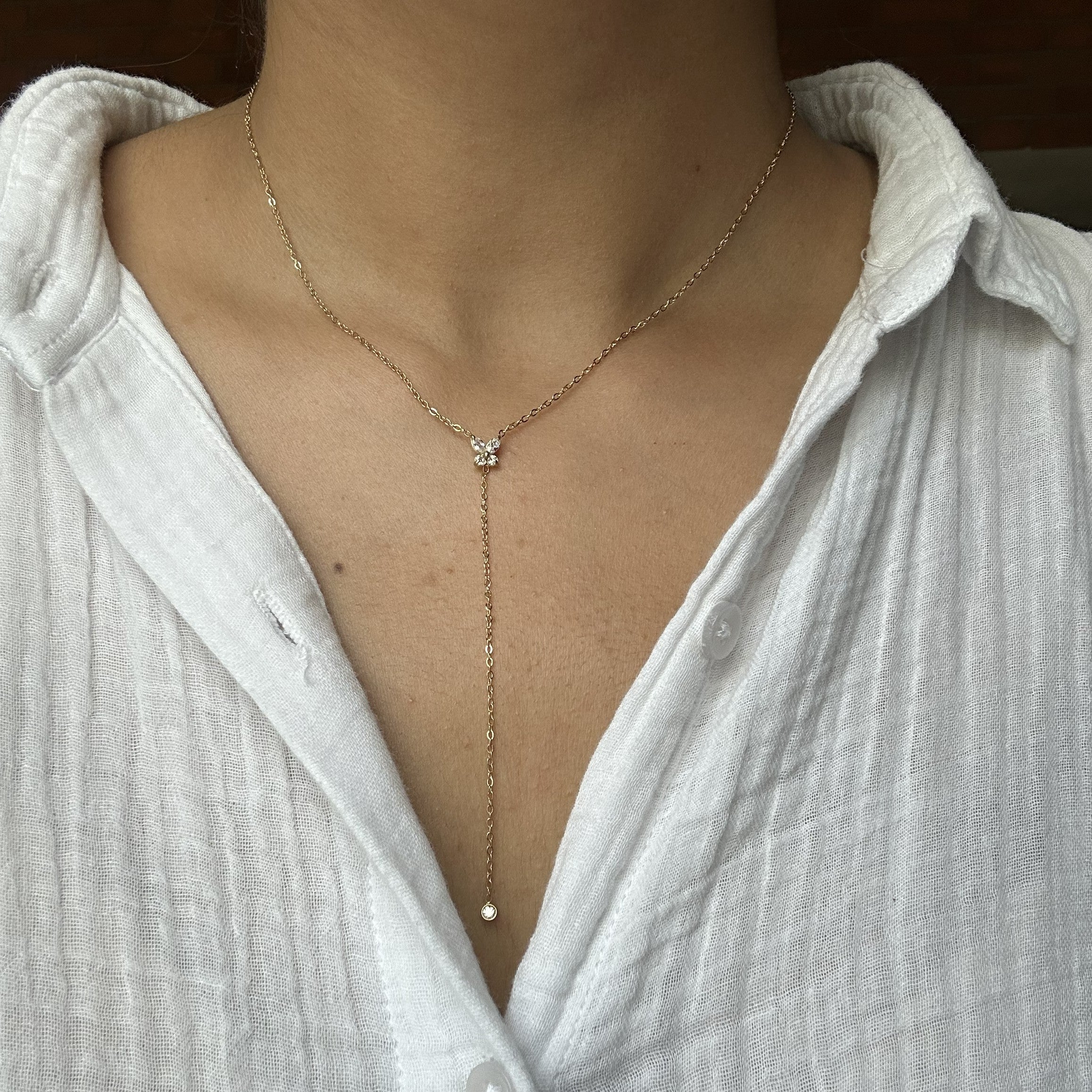 Aura Butterfly Necklace
