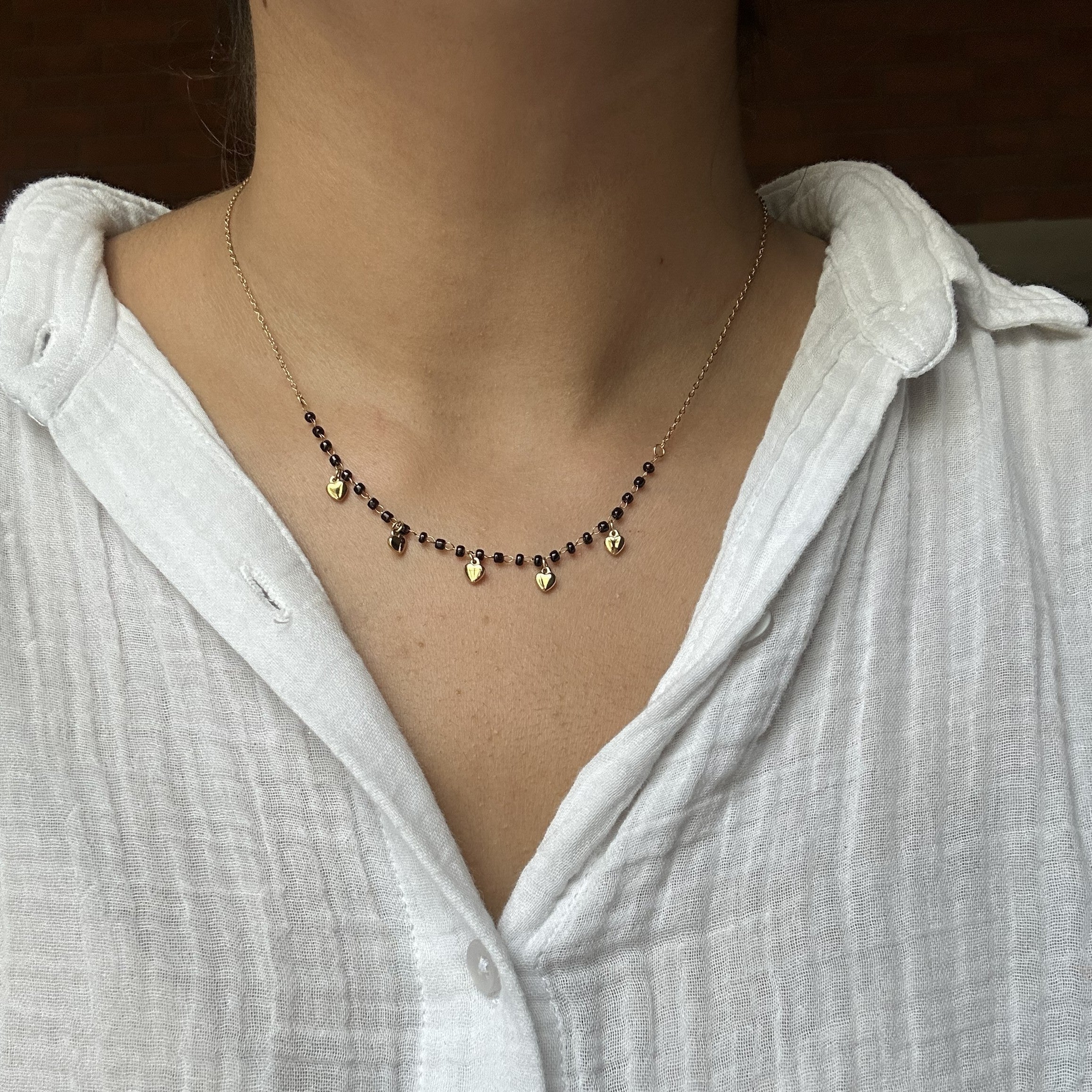 Droplet Heart Mangalsutra