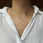 Aura Petal Drop Necklace