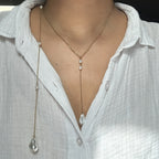 Baroque Waterfall Lariat