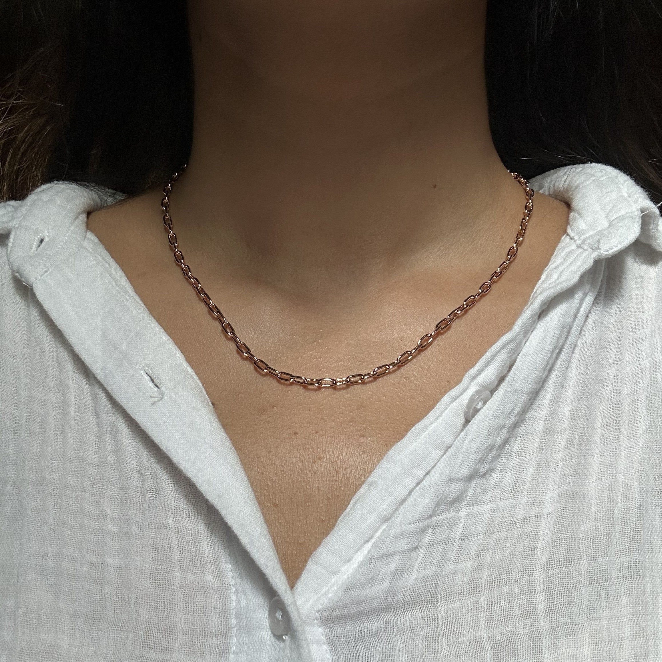 Small Paper Clip Chain