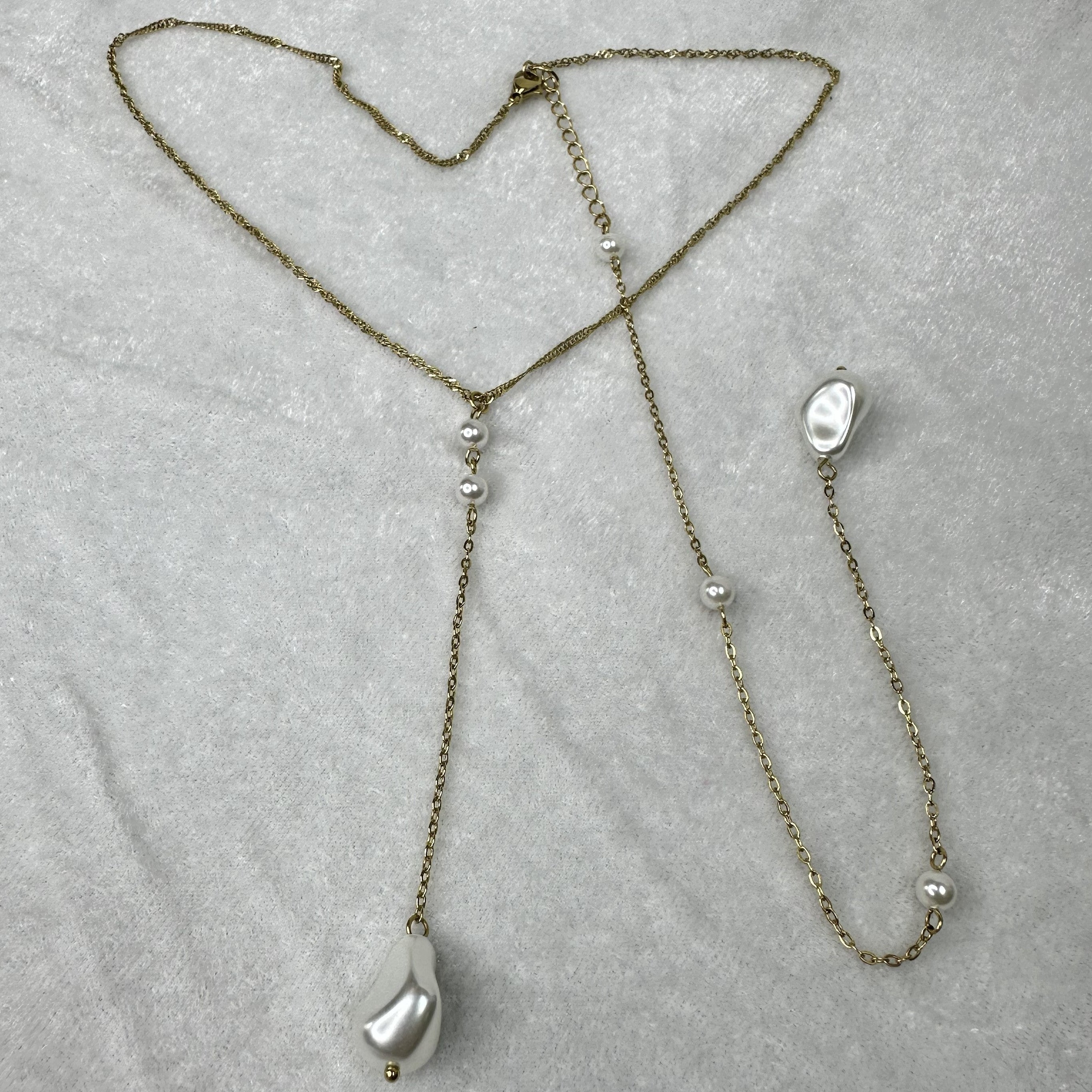Baroque Waterfall Lariat