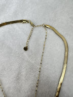 Bee Double Layer Necklace