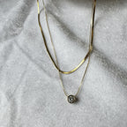 Riva Double Layer Necklace