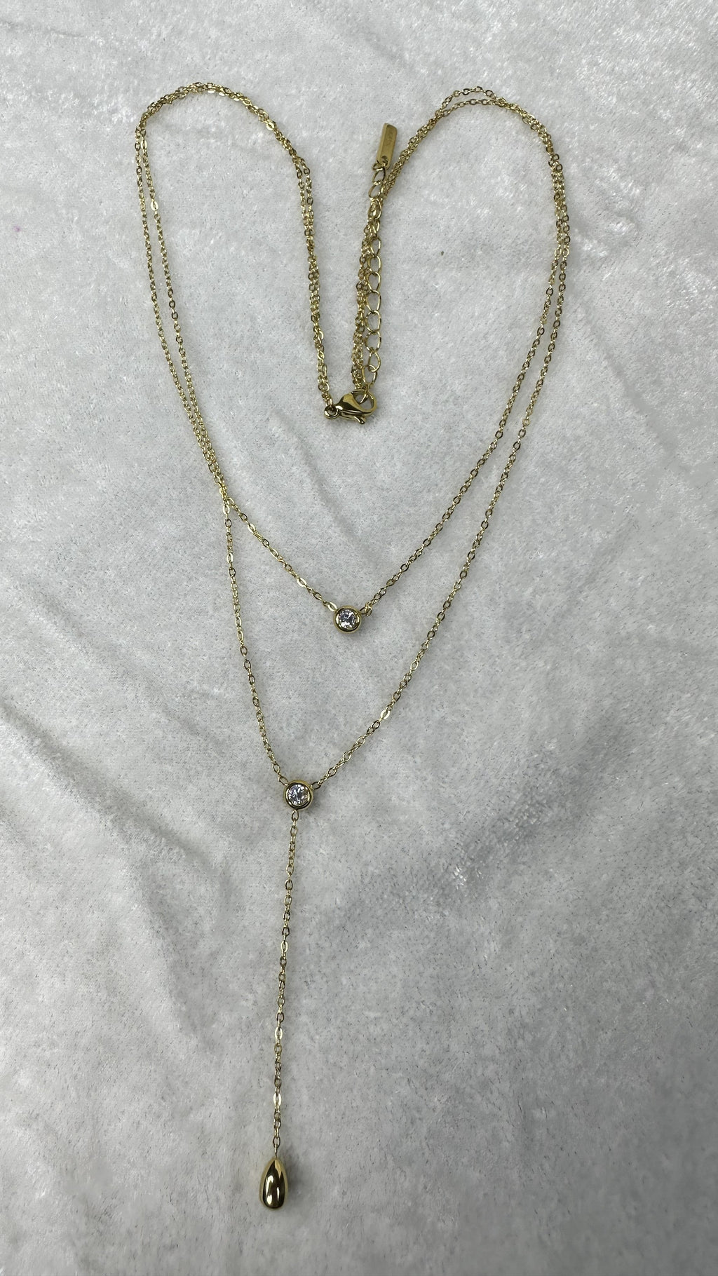 Dual Chain Solitaire & Drop Lariat