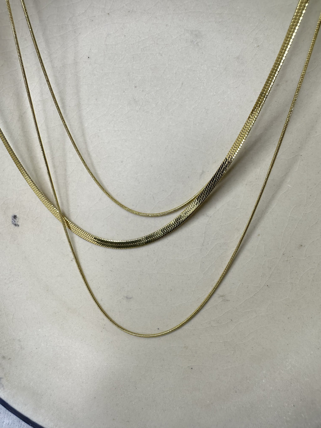 Celestial Triple Layer Necklace