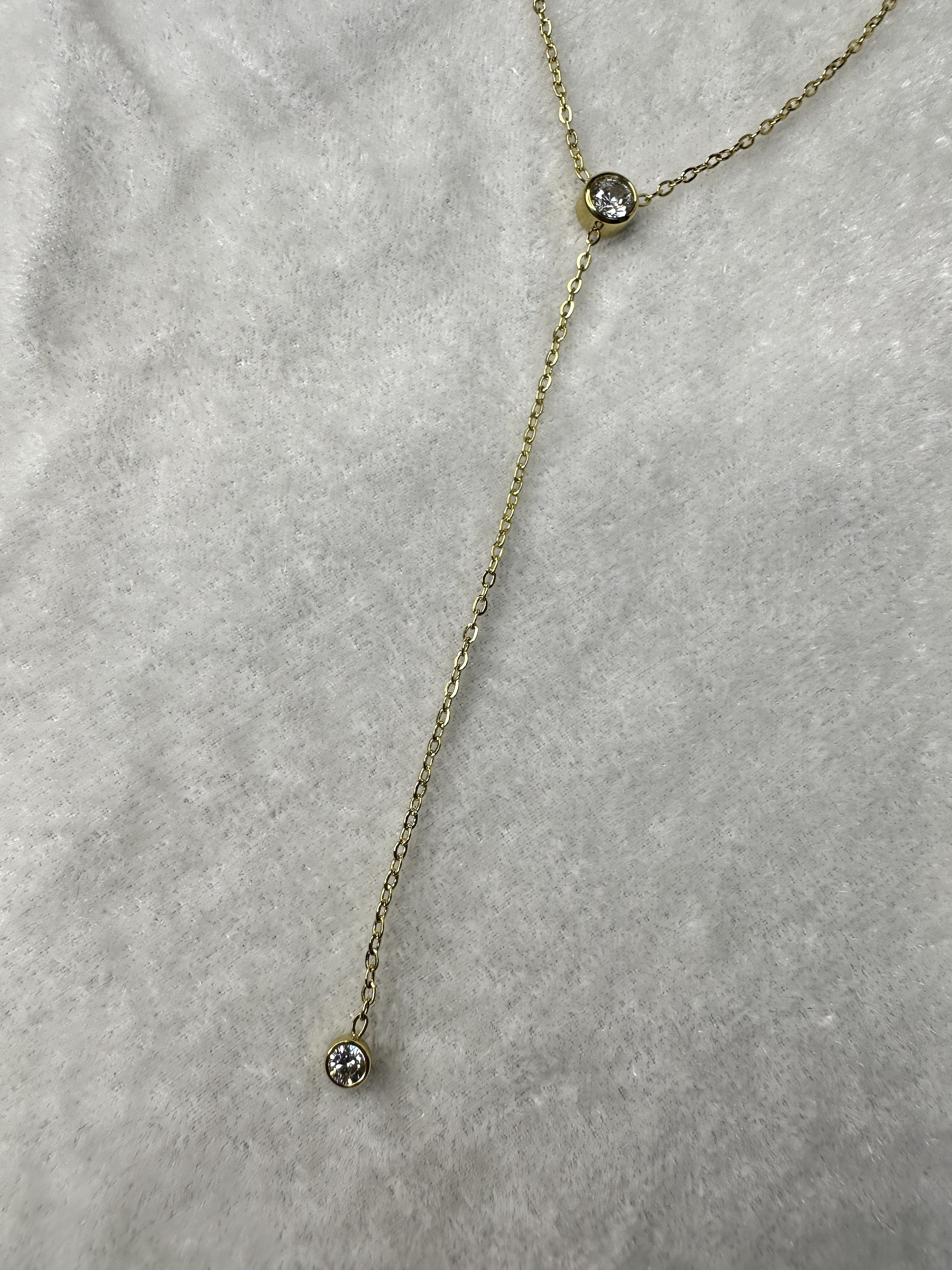 Three Layer Drop Necklace