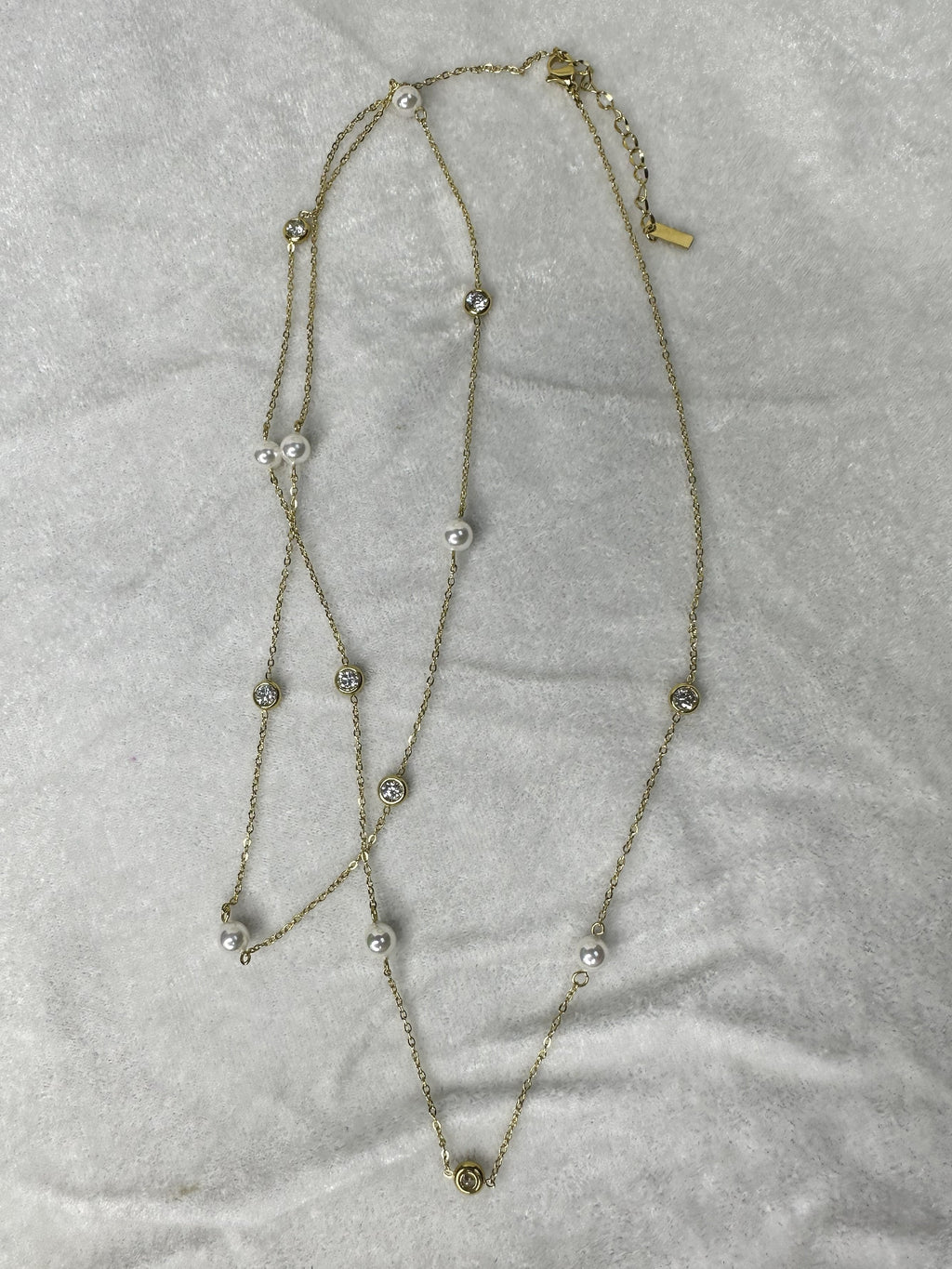 Long Pearl Necklace