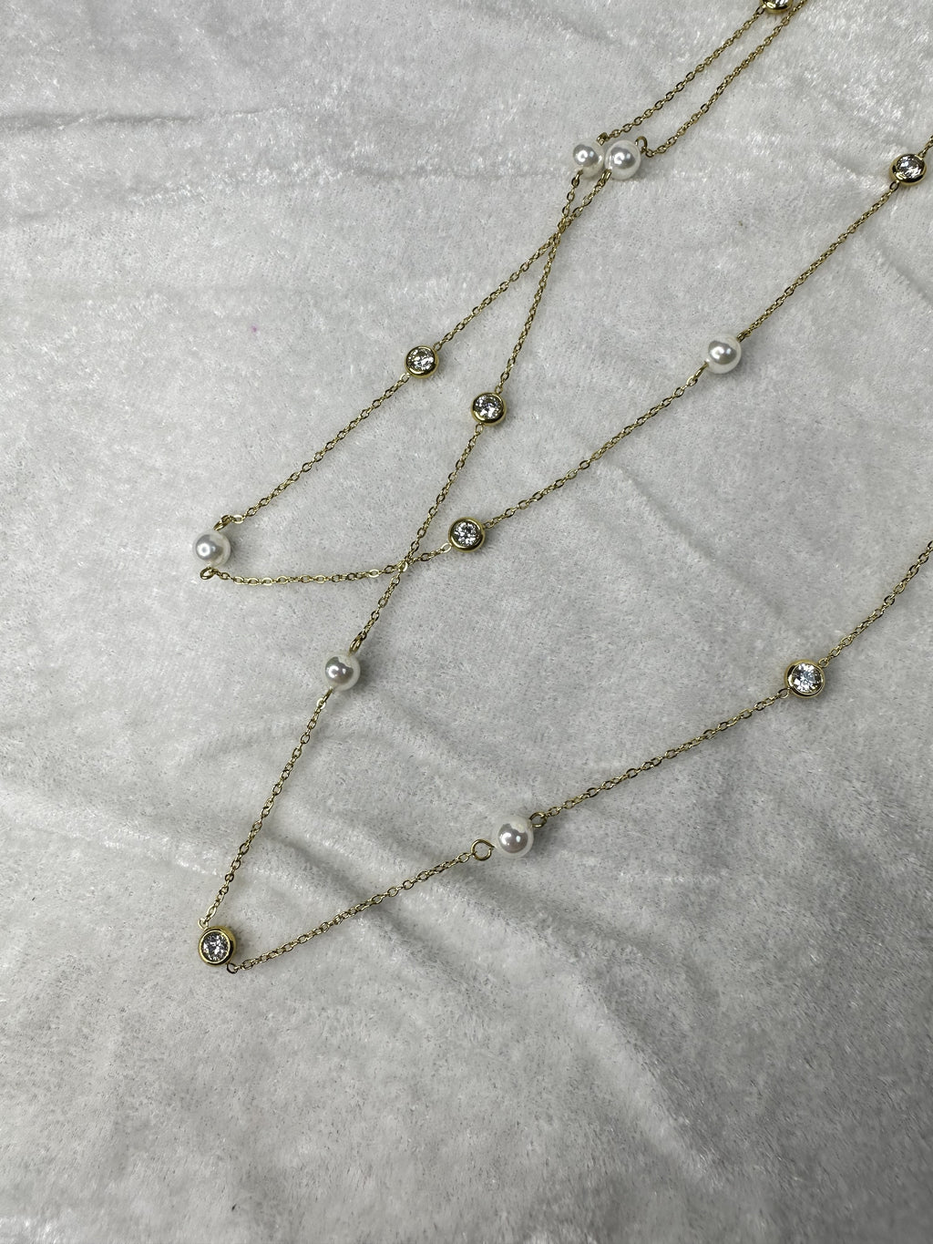 Long Pearl Necklace
