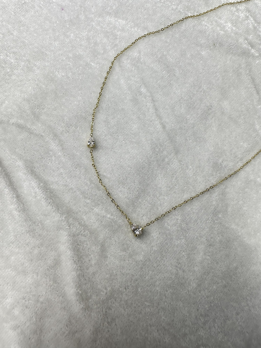 Floating Pear Necklace