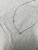 Floating Pear Necklace