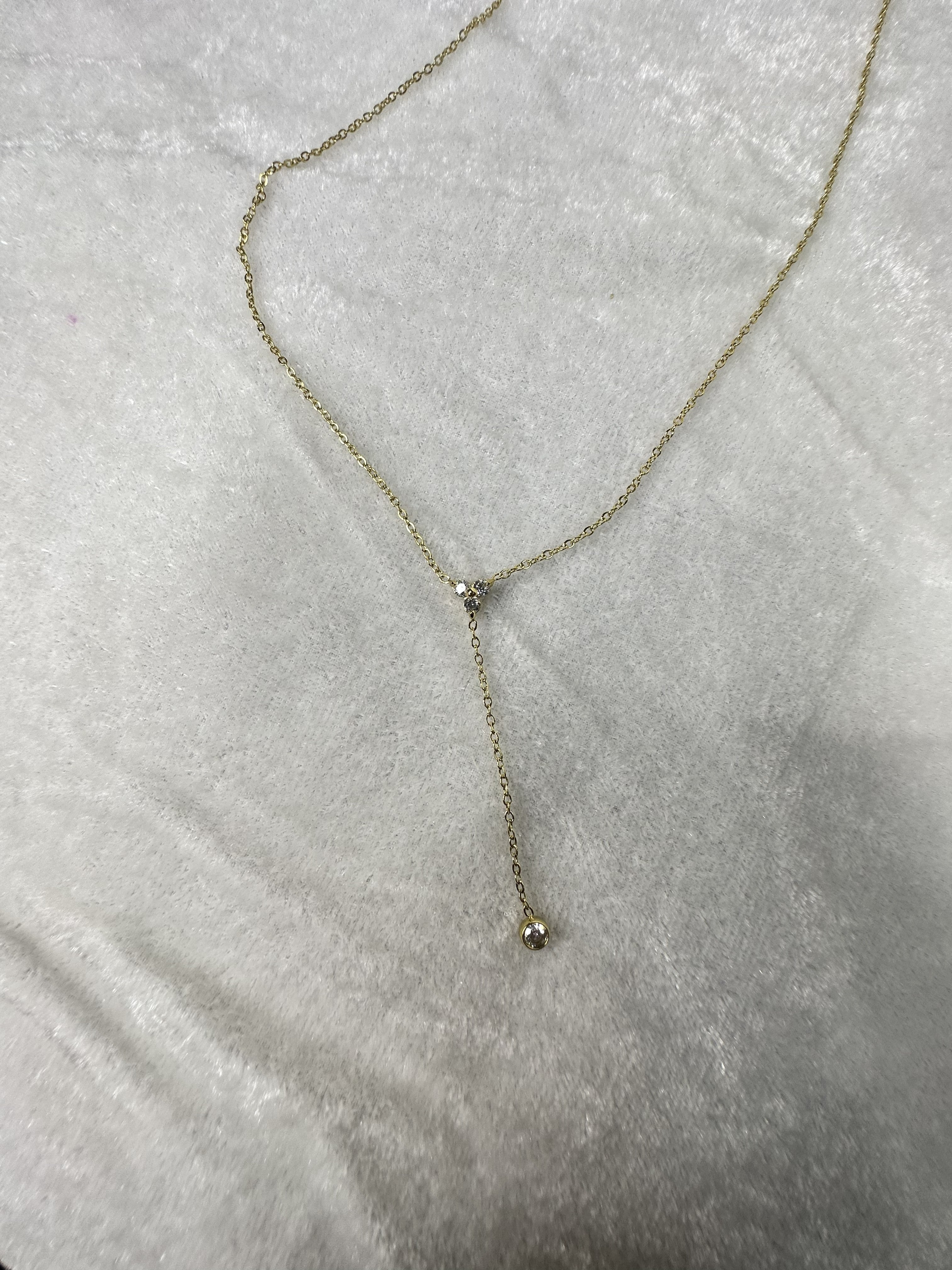 Aura Petal Drop Necklace