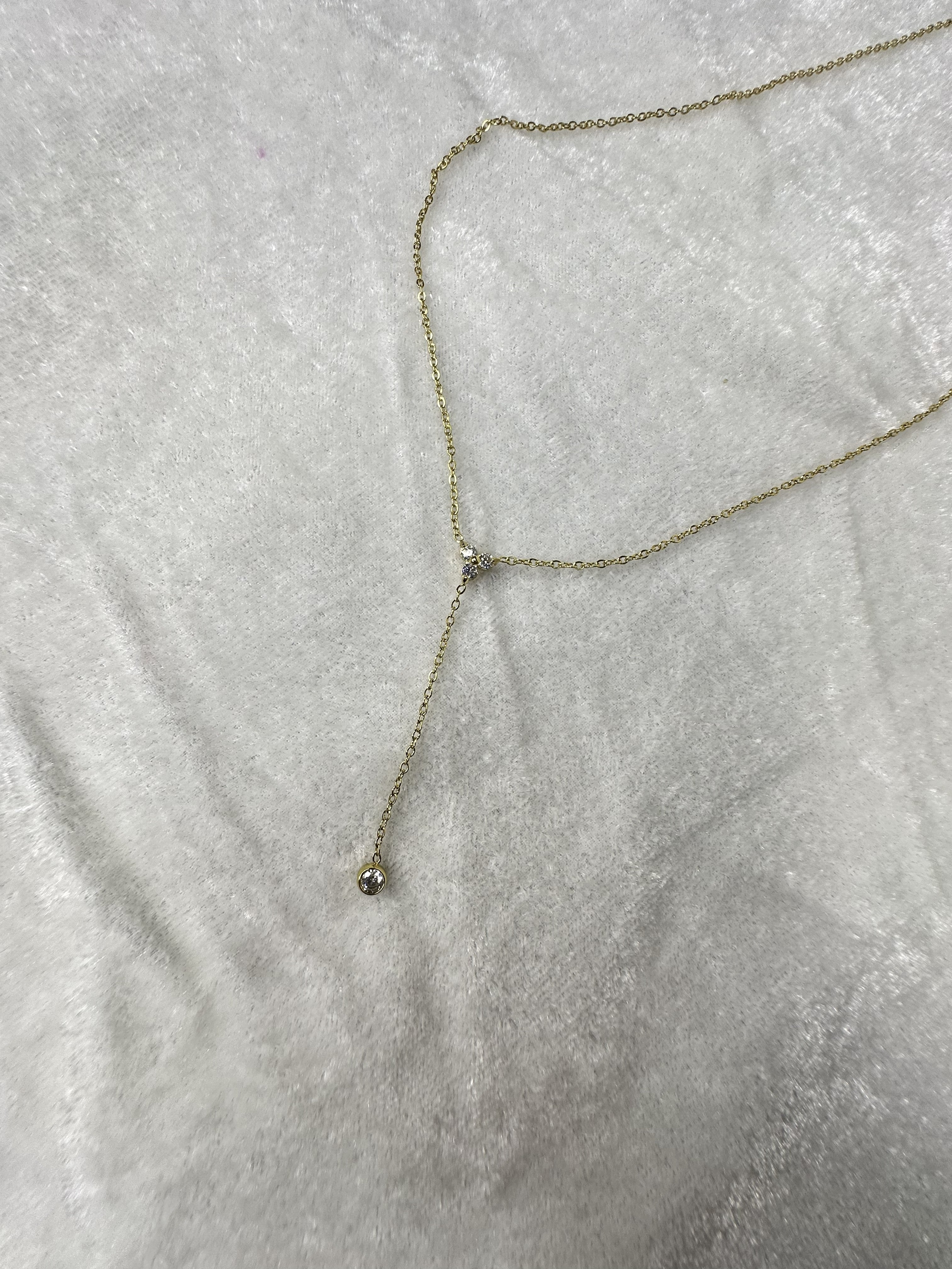 Aura Petal Drop Necklace
