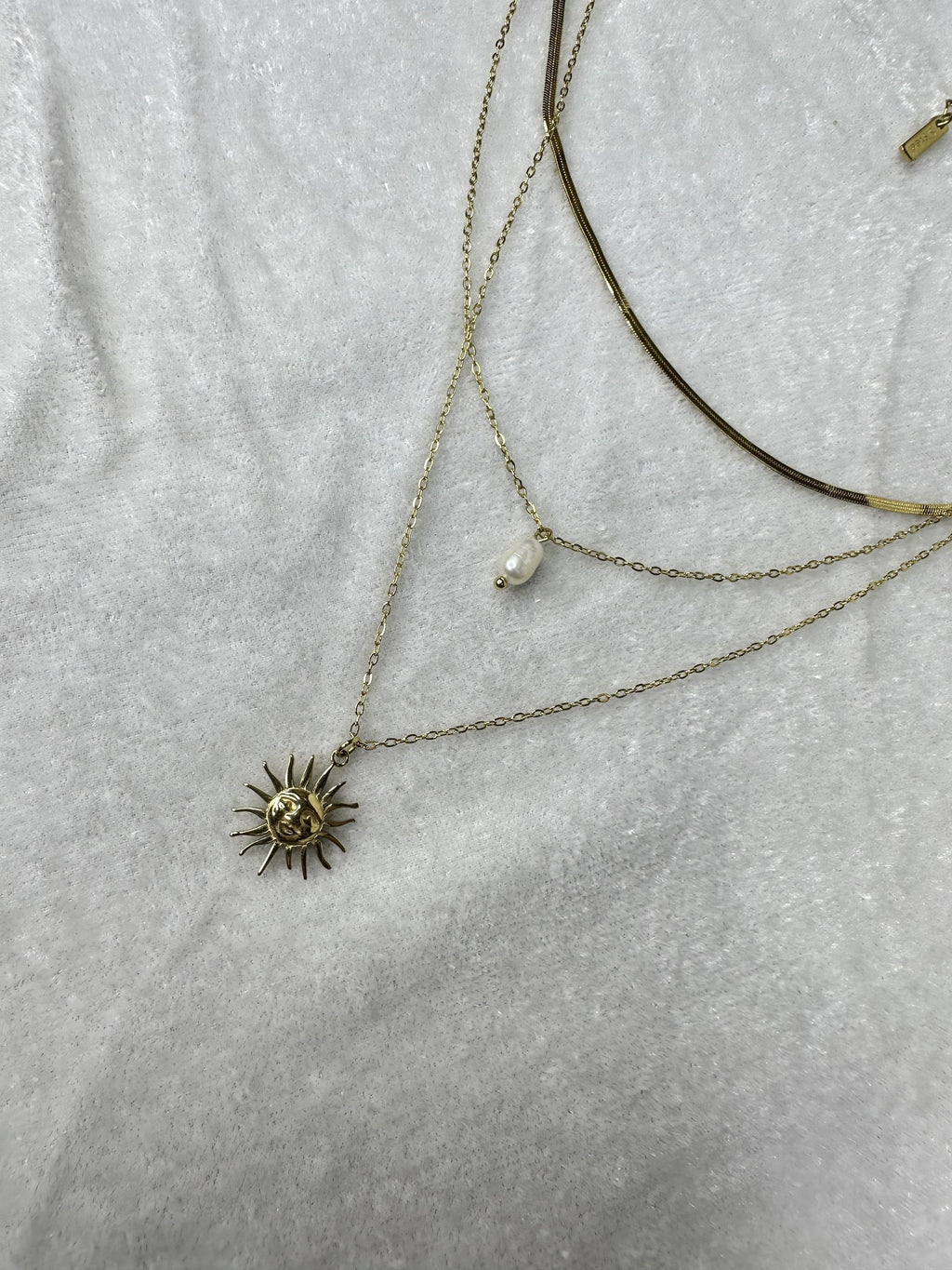 Morning Radiance Trio Necklace