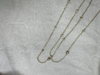 Luna Solitaire Drop Necklace