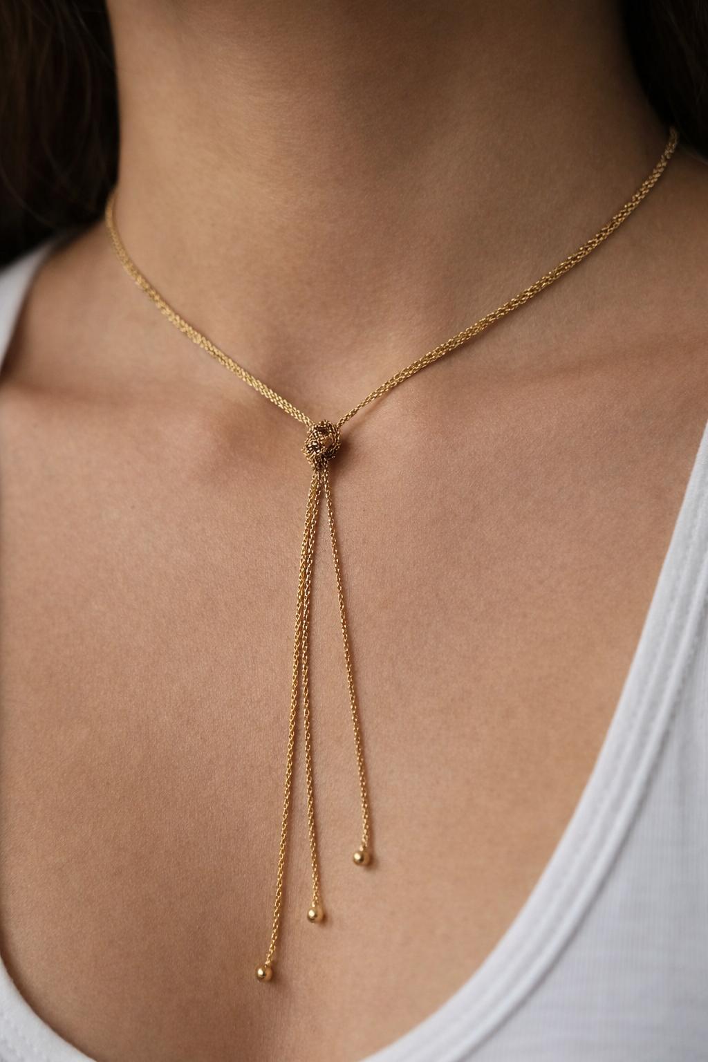 Noor Tie Lariat